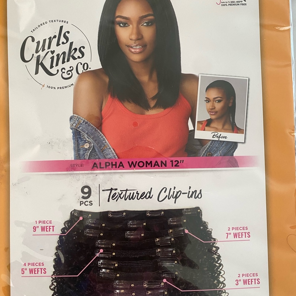 Sensationnel Alpha Woman Straight Clip Ins